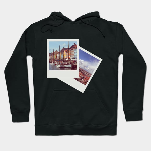 Copenhagen Polaroid Hoodie by HRDTSN